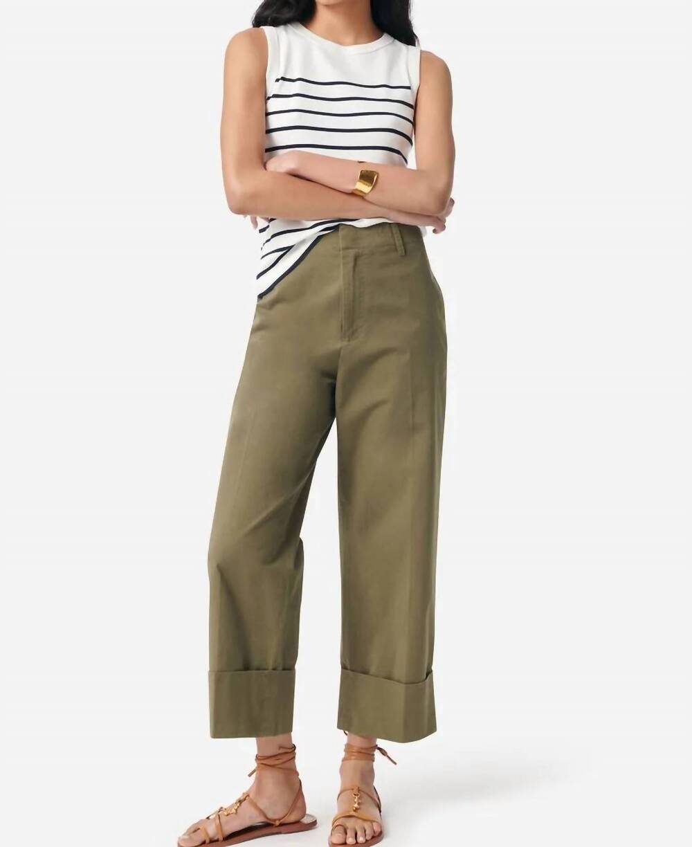 NEW VANESSABRUNO gingembre pants in vegetal